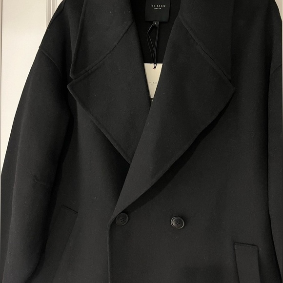 NWT Ted Baker Caysa Wool-blend Cocoon Coat - Picture 10 of 15